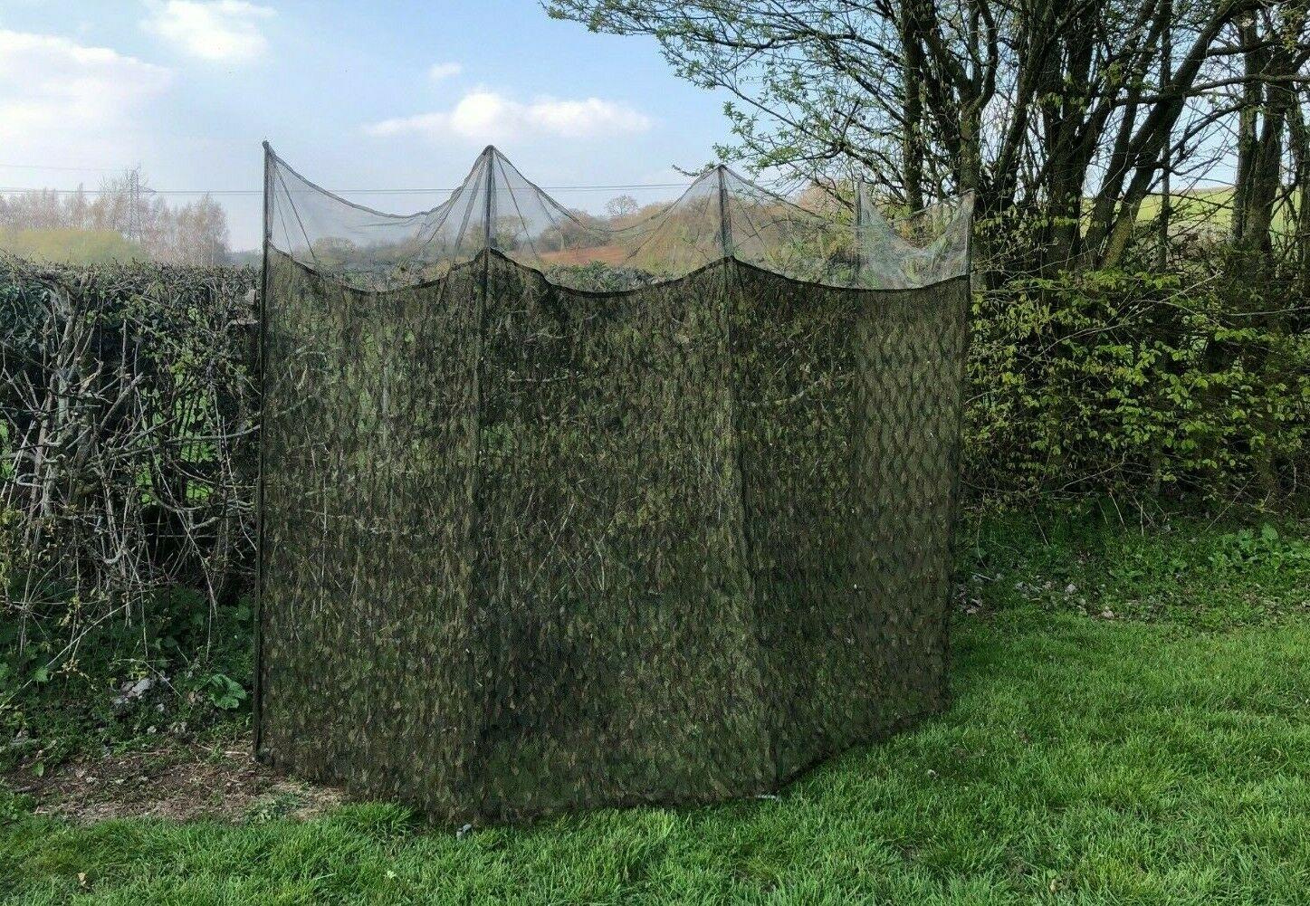 Echo Roll Up All-In-1 Camo Netting Hide, 4m x 1.85m, camouflage concealment net for hunting or outdoor use.