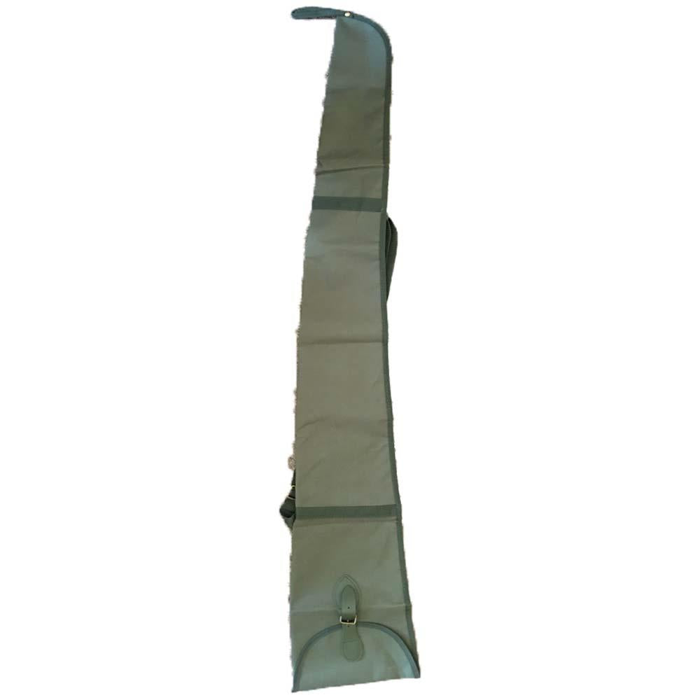 Green Echo pocket-size roll-up shotgun slip with secure closure, designed for compact storage and easy carrying of shotguns.