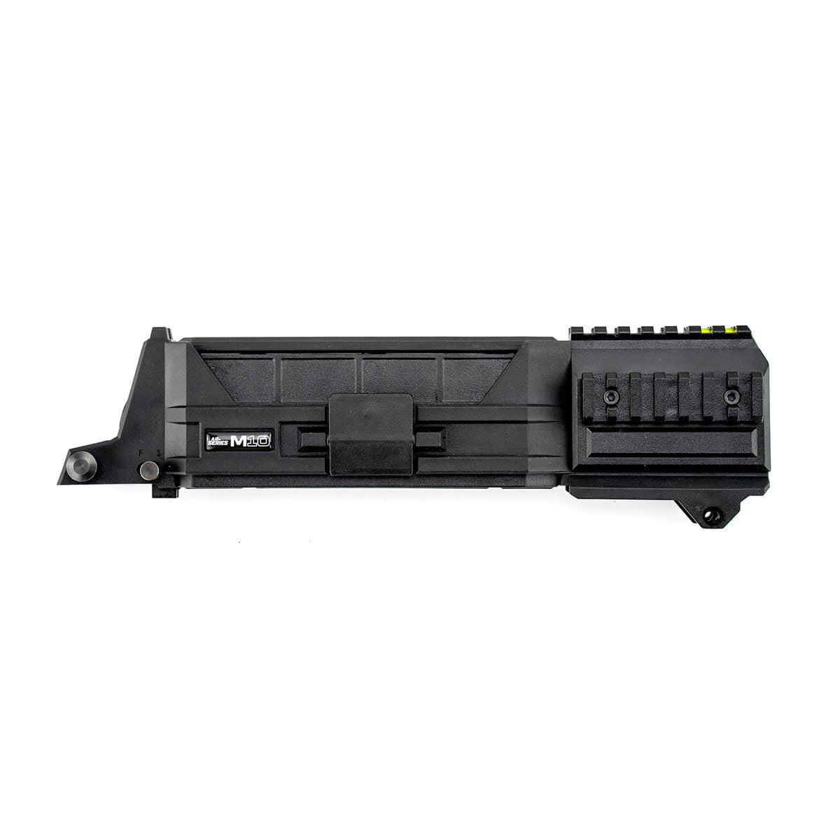 EDGAR Steambow M10 Tactical crossbow with 10-round magazine, featuring a precision design and tactical accessories.