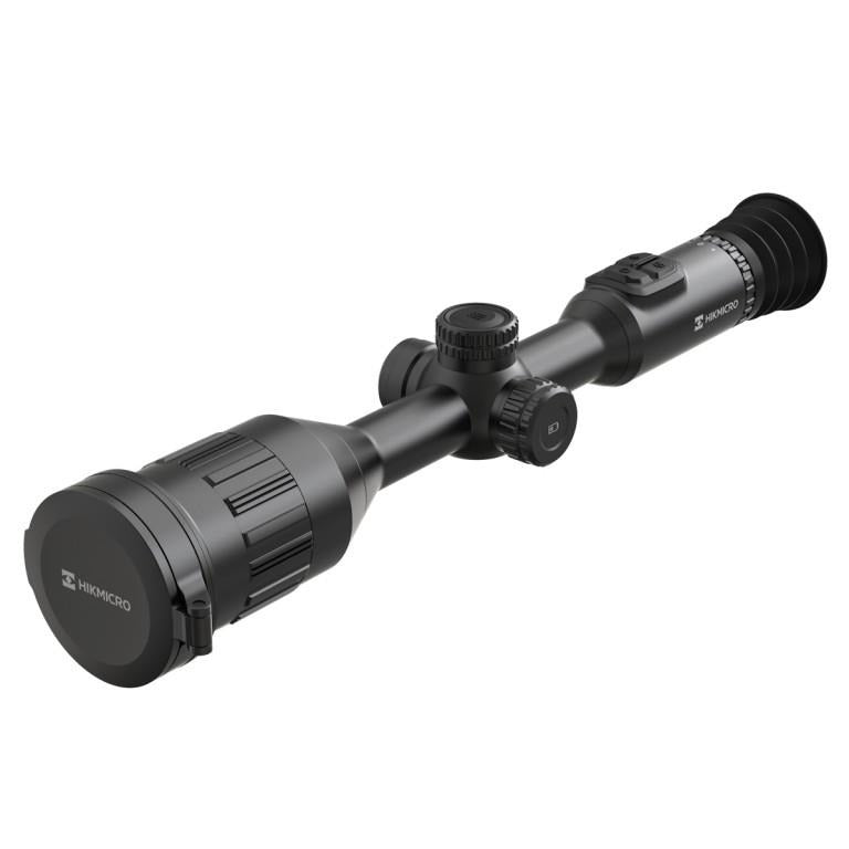 ELITE HIK Micro Stellar 3.0 thermal riflescope with 640px resolution and 50mm lens, featuring night vision and laser rangefinder.
