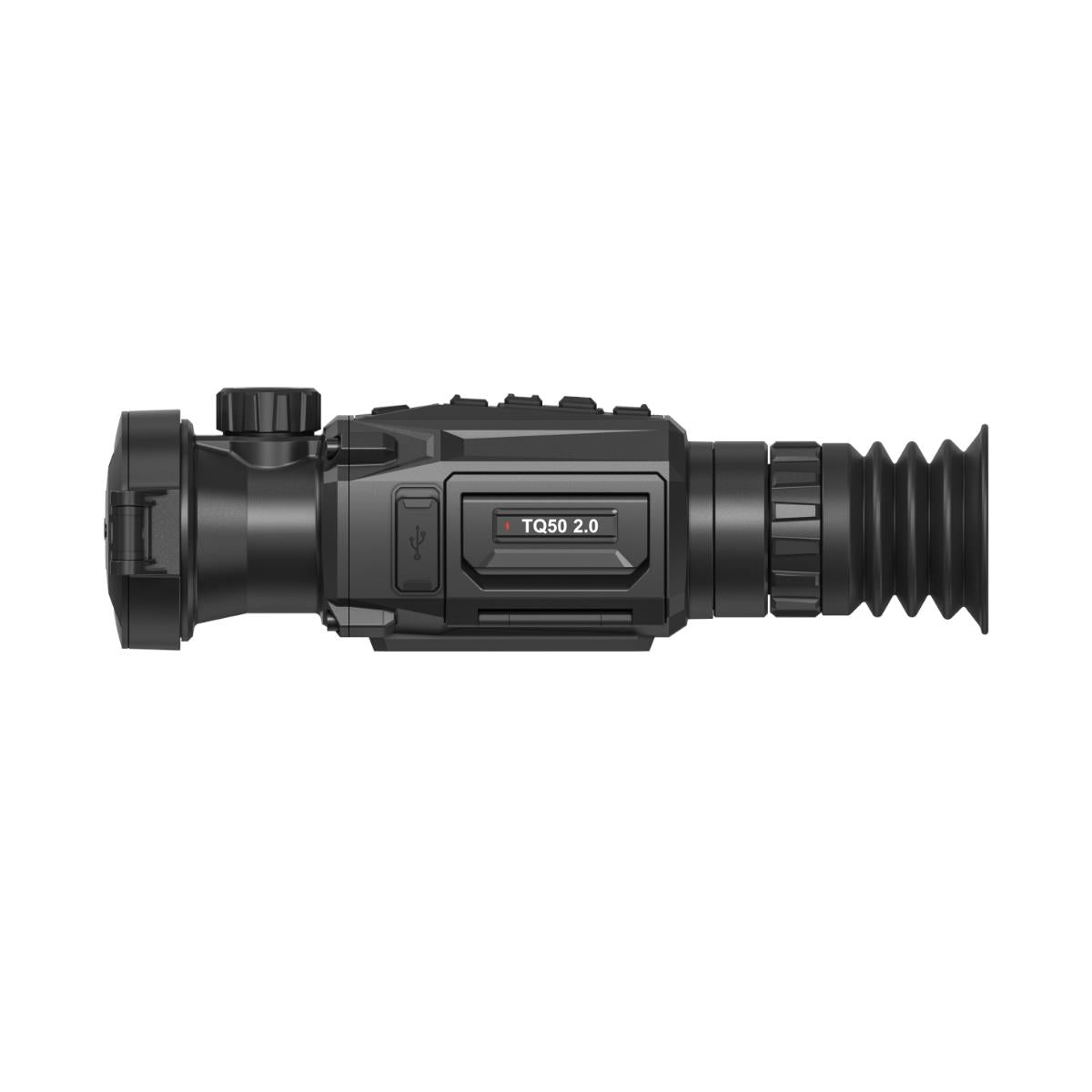 ELITE HIKMICRO Thunder 2.0 Pro TQ50 thermal weapon scope with 2.6x zoom, 50mm lens, 640x512px resolution, night vision, with rail