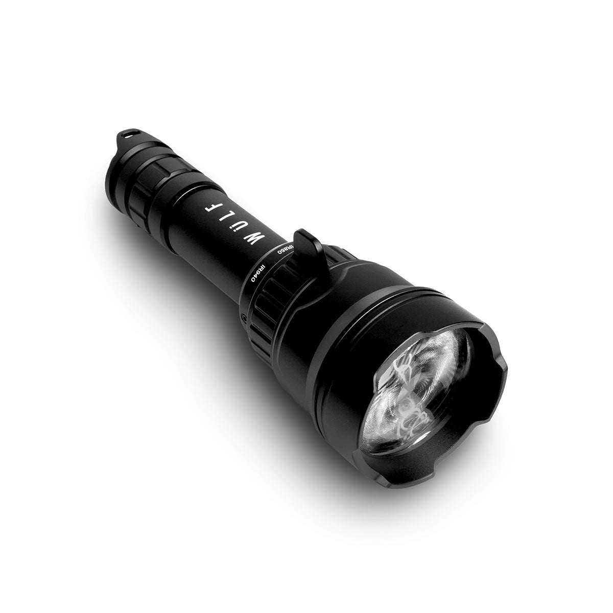 ELITE WULF Shadowlux 3 LED IR Illuminator Torch with 850nm, 940nm, and white light for tactical and night vision use.