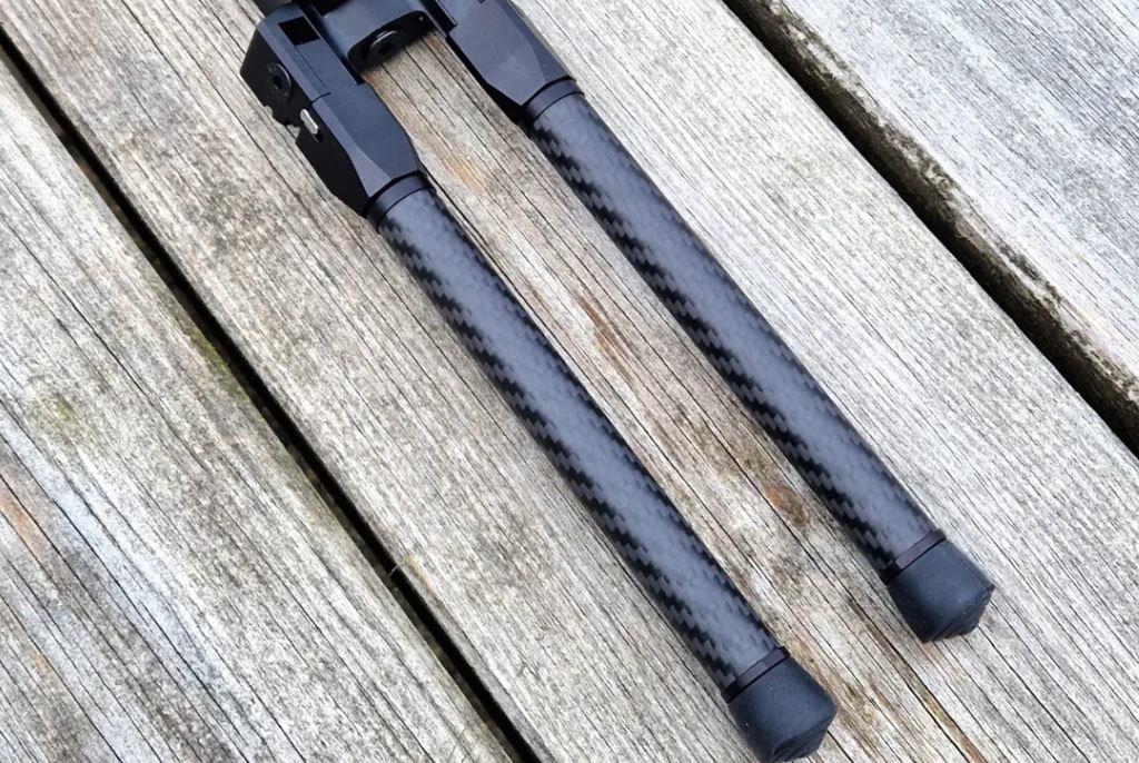 NorneHunt Gen II Bipod Carbon Fibre Quick Detach for guns, lightweight and durable gun rest and stick by ESR