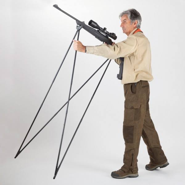 GMK Bush Stick Adjustable Rifle Rest for stable, customizable support during shooting or hunting activities.