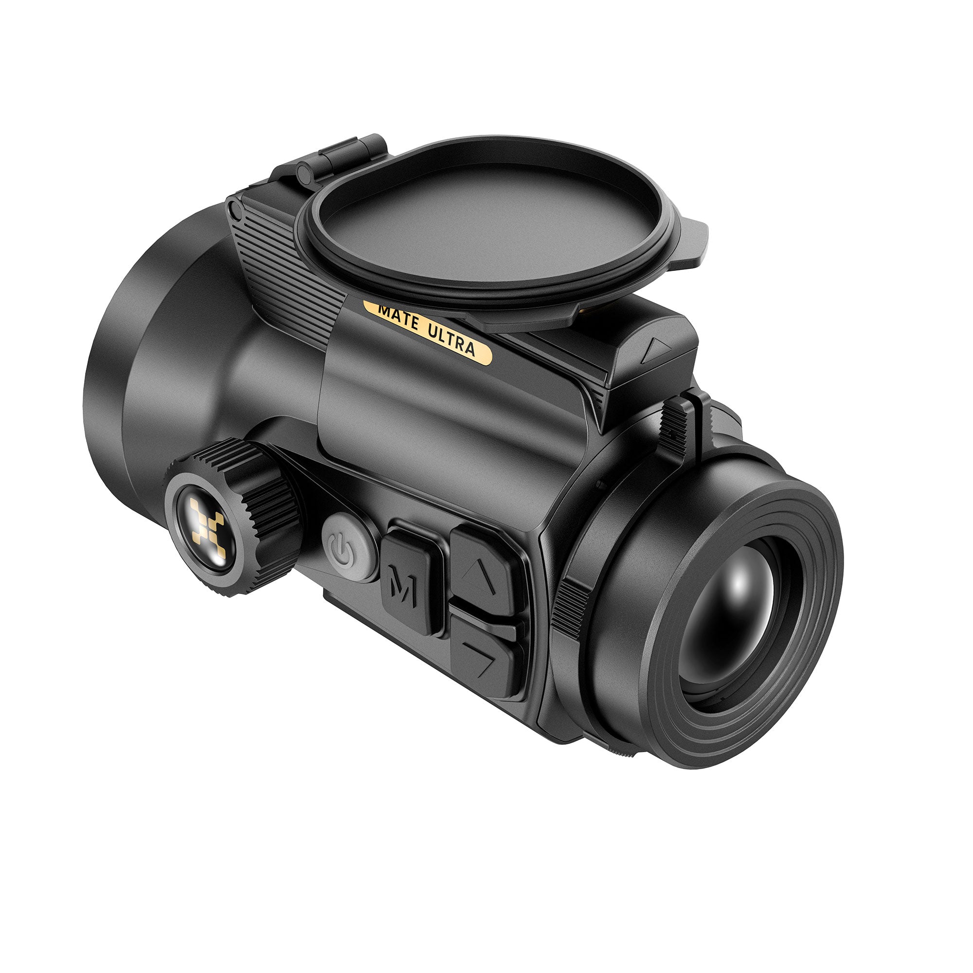 Hawke NocPix MATE Ultra S60R thermal clip-on attachment with 1280x1024 resolution, <15mK sensitivity, 12um pixel size.