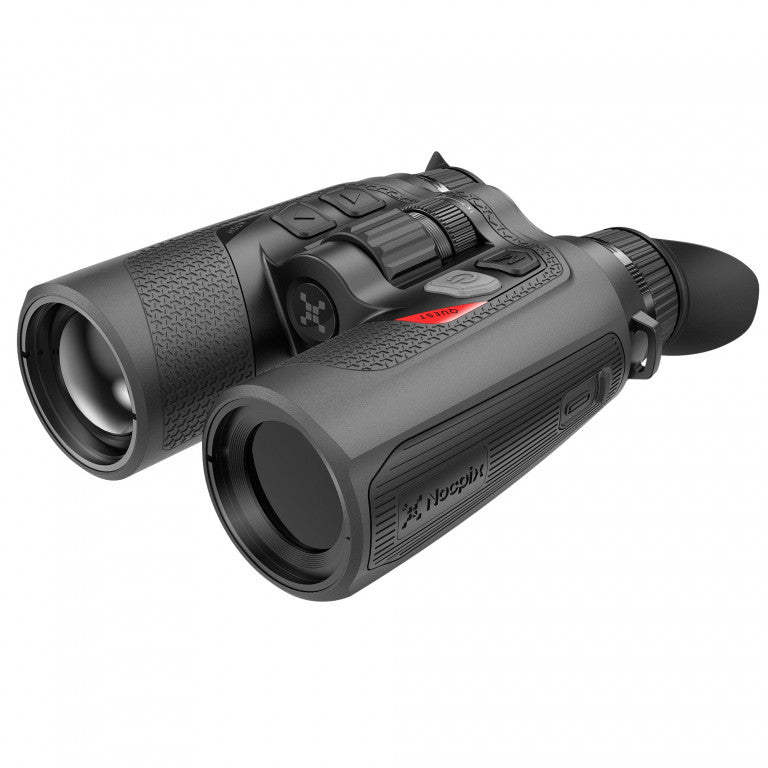Hawke Nocpix QUEST H50R thermal binoculars with 50mm lens, 640x512 resolution, high sensitivity, and compact design.