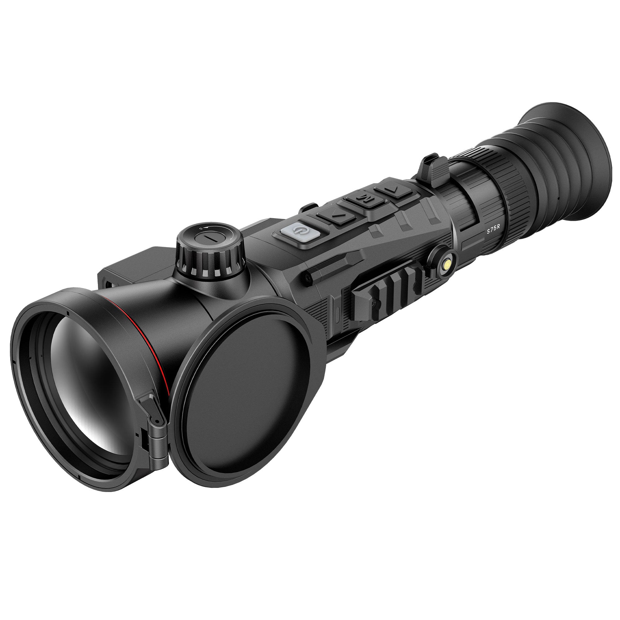 Hawke NocPix RICO2 S75R thermal rifle scope with 75mm lens, LRF, ballistic calculations, 1280x1024 resolution, 12um, 15mK NETD