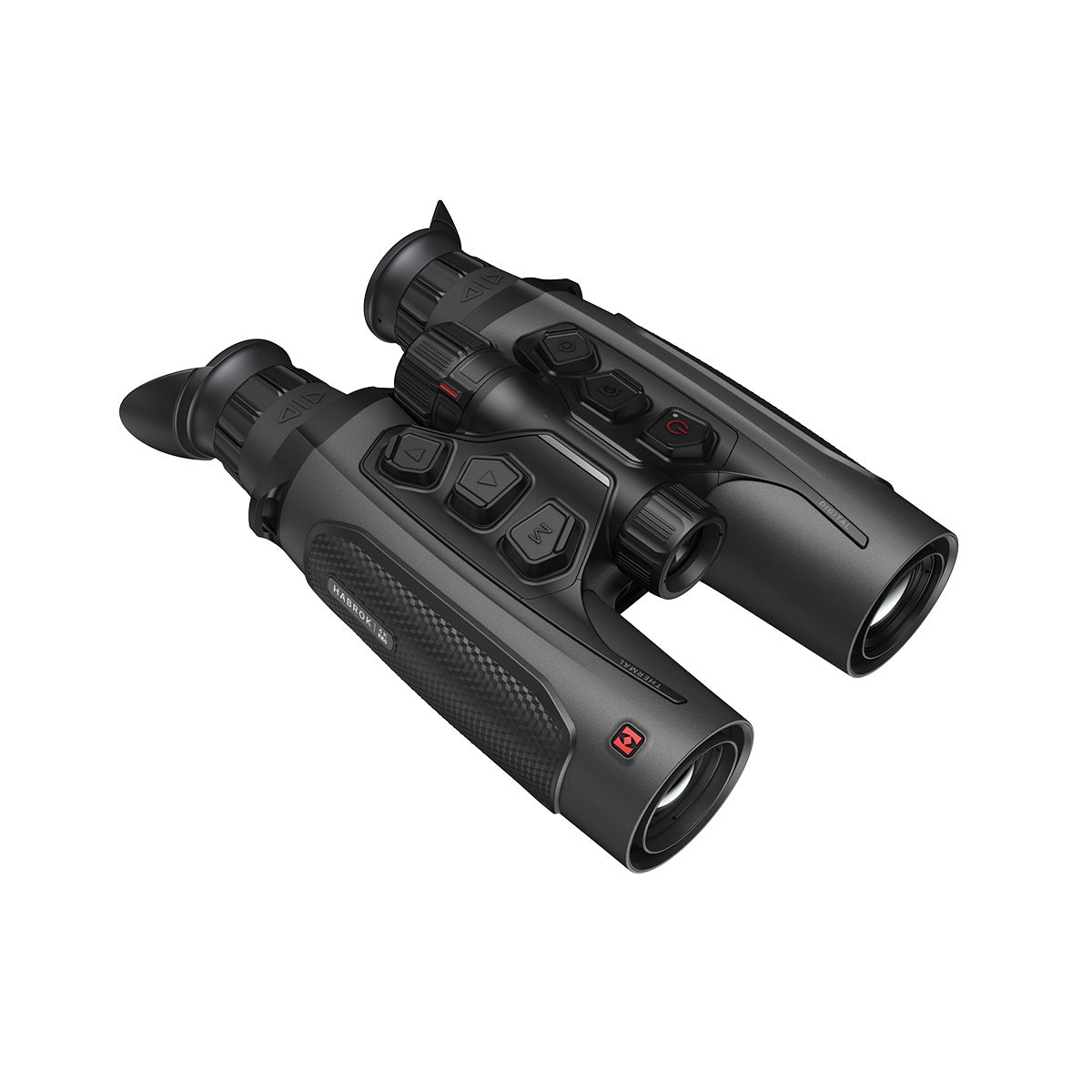 HIKMICRO HABROK 4K 2.0 thermal binoculars with LRF, 940nm torch kit, and protective case by A1 DECOY LTD