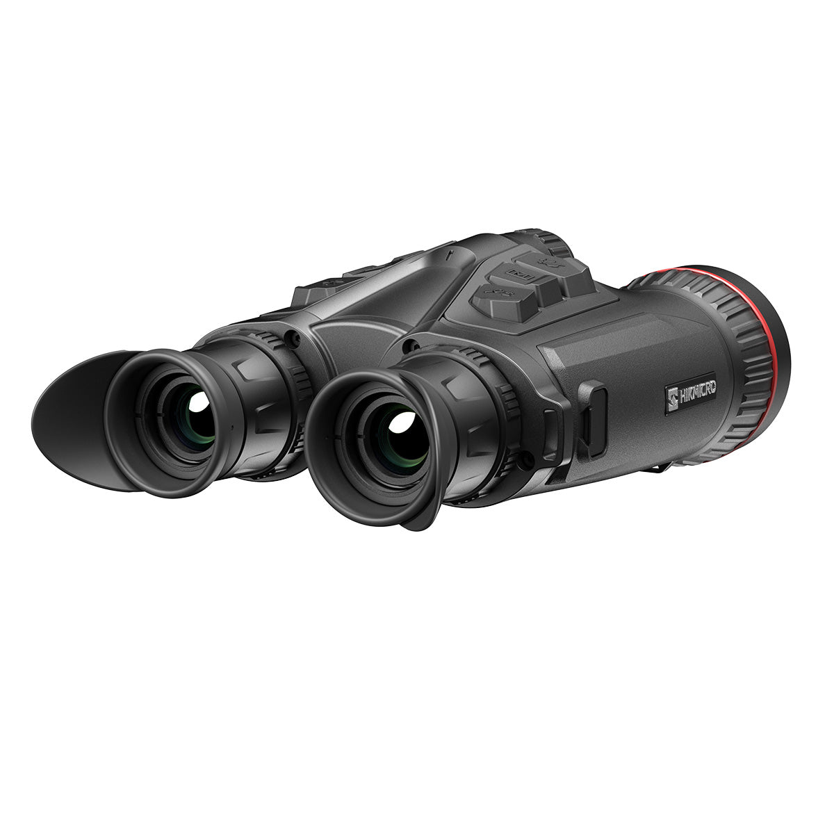 ELITE HIKMICRO Habrok Pro HX60LS 50Hz multi-spectrum thermal binocular showing thermal imaging display and controls