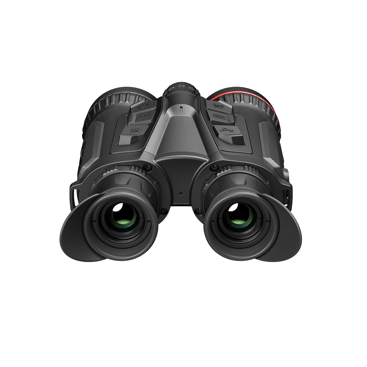 ELITE HIKMICRO Habrok Pro HX60LS 50Hz multi-spectrum thermal binocular showing thermal imaging display and ergonomic design