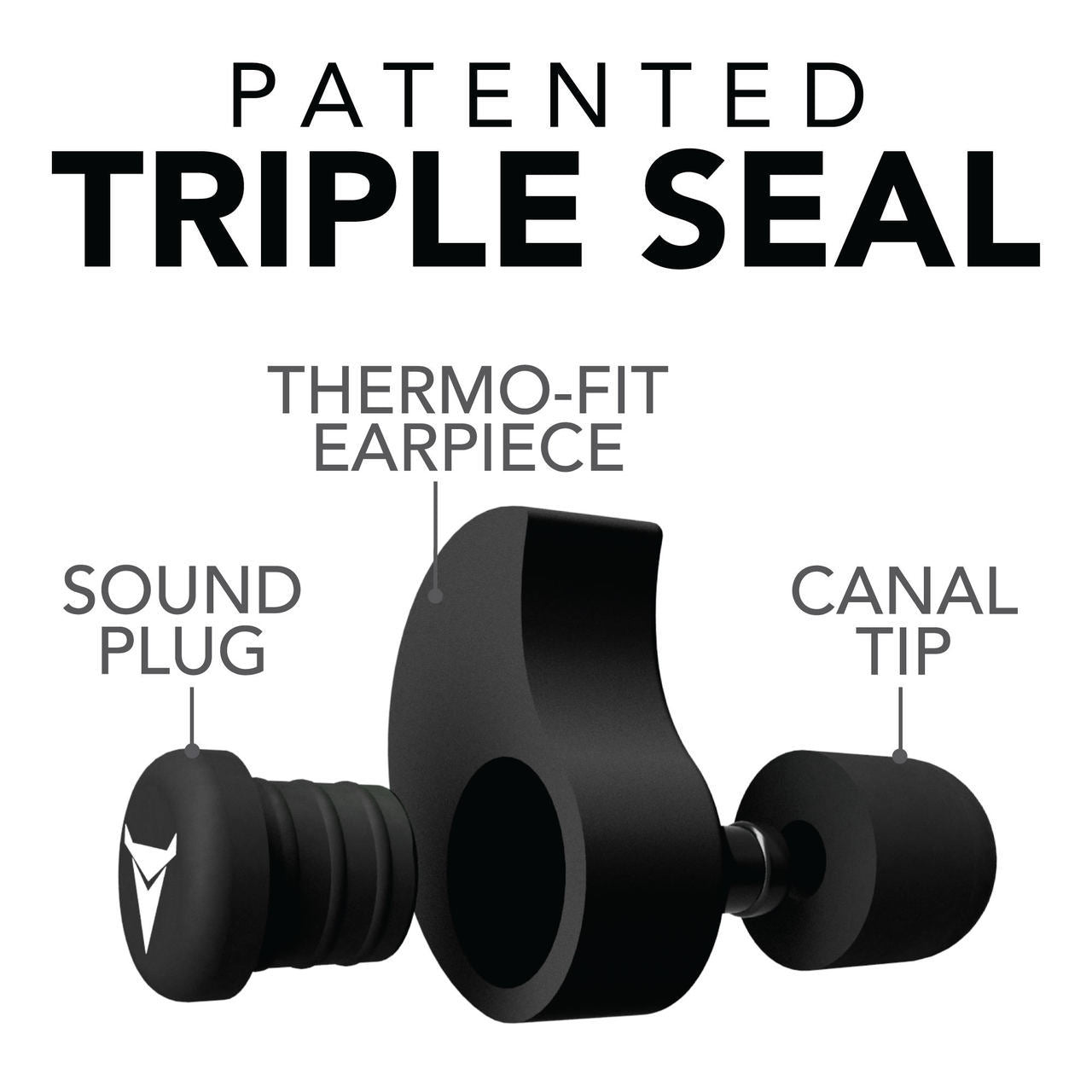 Decibullz custom moulded ear defender plugs