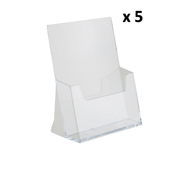 Leaflet Holder and Dispenser for A5 or 1/3 A4