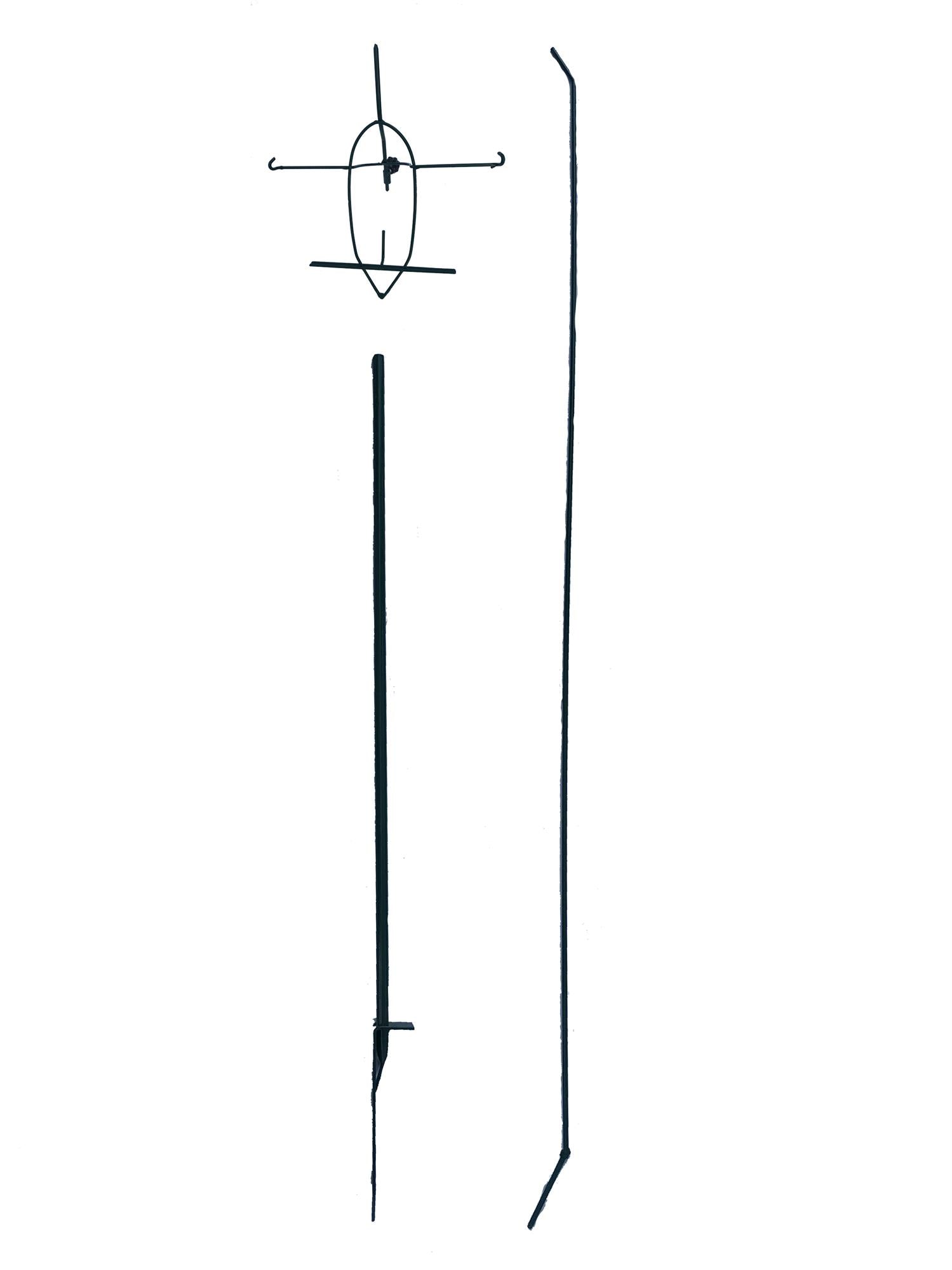 Professional Bouncer Floater Poles with Cradle for Decoys