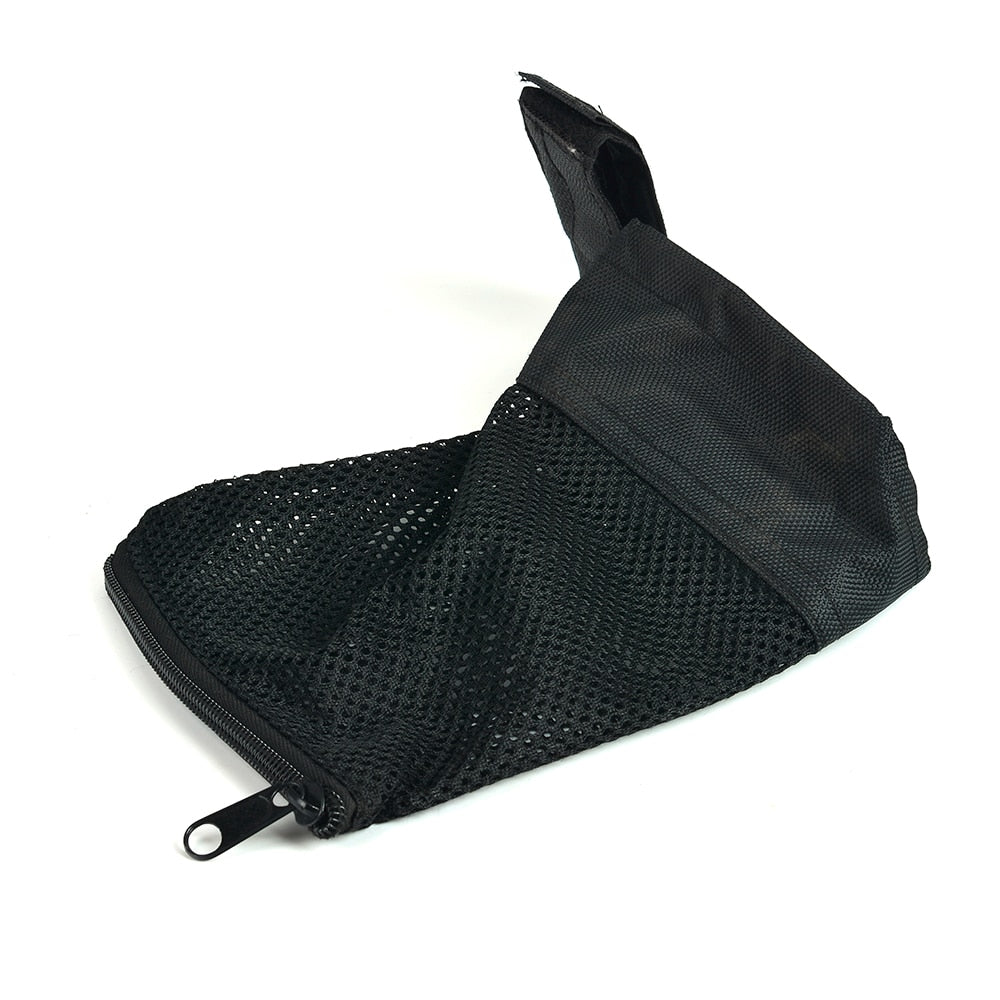 Ammo casing shell collector for semi-automatic firearms, featuring a durable design and metal construction.