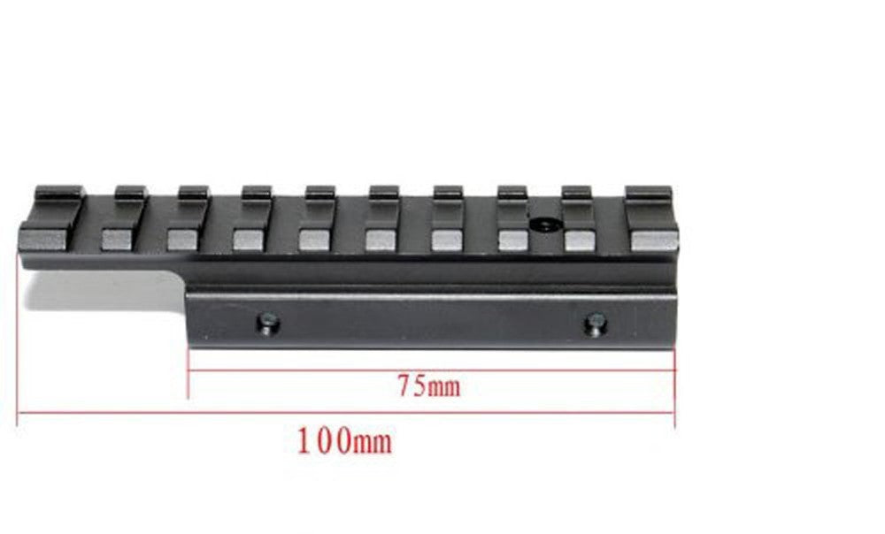 Shenzhen Home Security 11mm dovetail to 20mm Picatinny rail converter for firearm accessories and mounting systems.