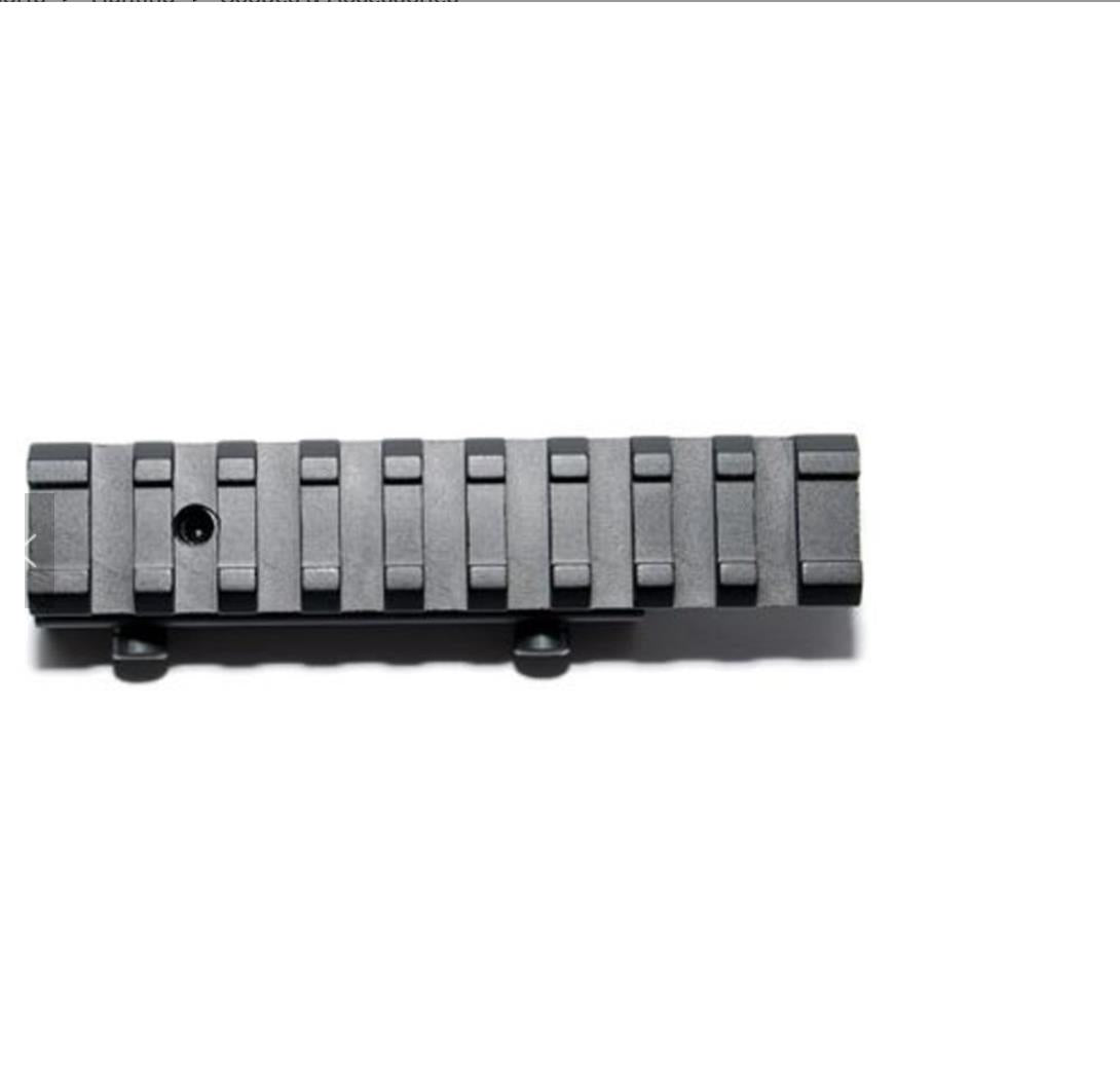 SHENZHEN HOME SECURITY 11mm dovetail to 20mm Picatinny rail converter for firearm accessories and mounting systems.