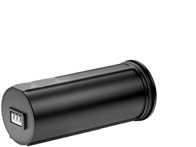 TJACKS APS2 Battery Pack showing compact design and connection ports for portable power supply.