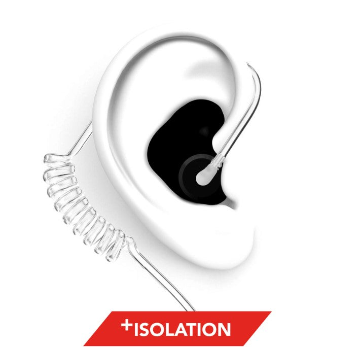 DECIBULLZ CUSTOM MOULDED SURVEILLANCE EARPIECES