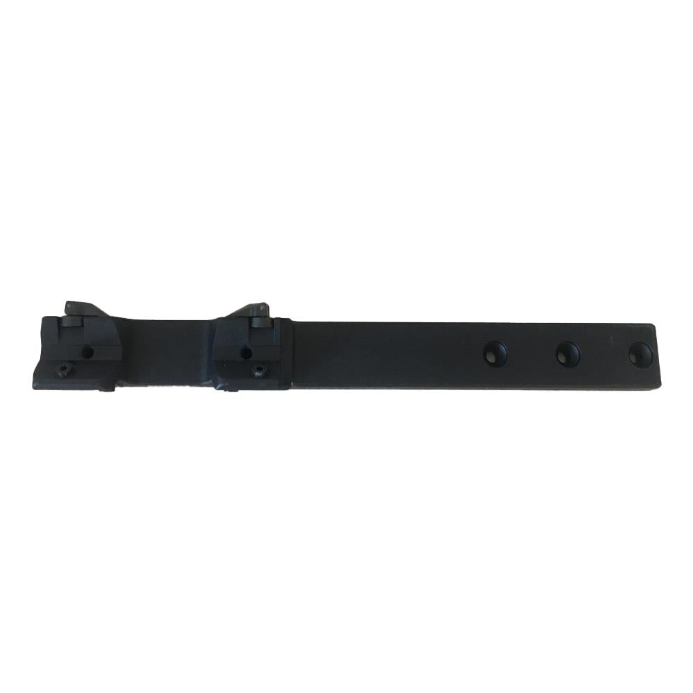 TJACKS INNOMOUNT quick release mount for Blaser and IRAY SAIM rifles, shown attached to firearm for secure, easy attachment.