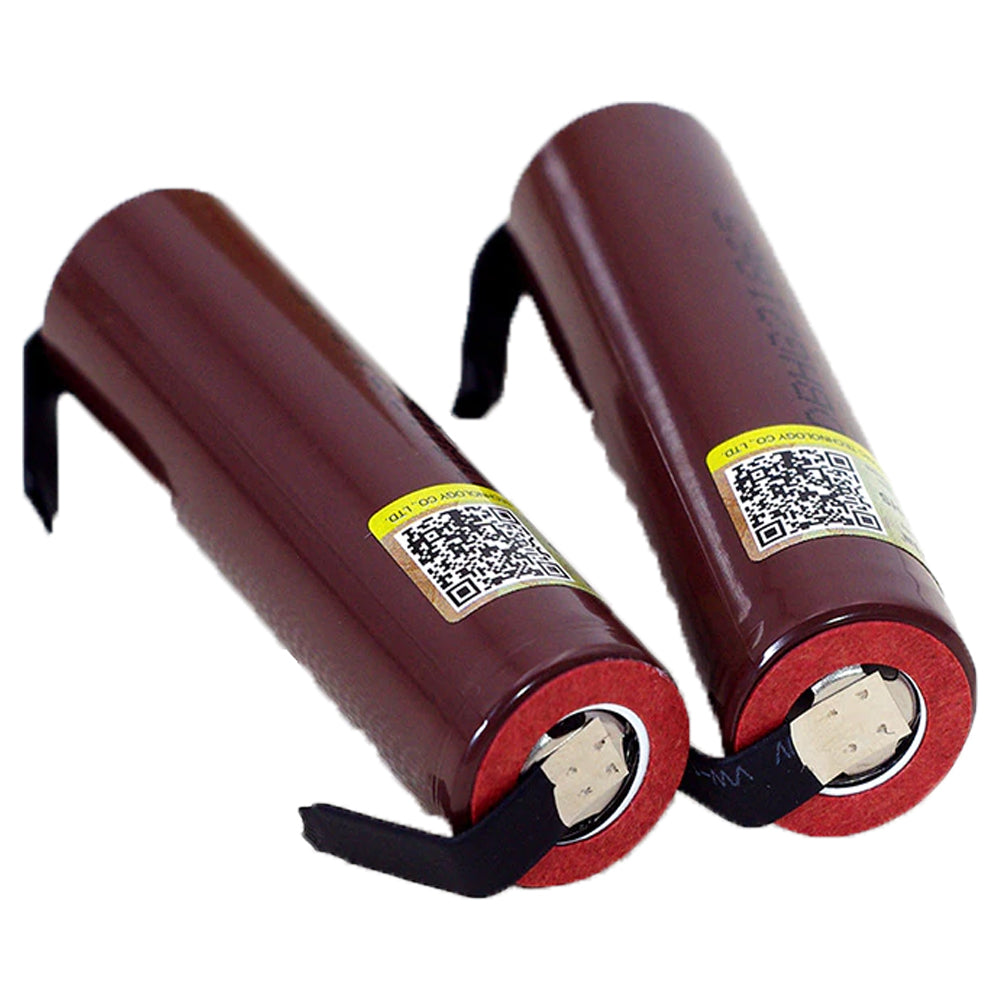 18650 lamp battery by AliExpress showing a rechargeable lithium-ion battery for portable lighting devices