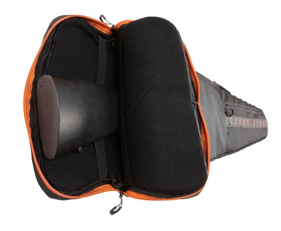 Black Allen Reservoir 50-inch rifle case by AliExpress, padded exterior with zipper closure, designed for firearm protection and transport.