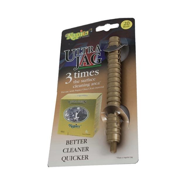 NAPIER Ultra Jag 20G shotgun barrel cleaner tool for cleaning and maintaining shotgun barrels.