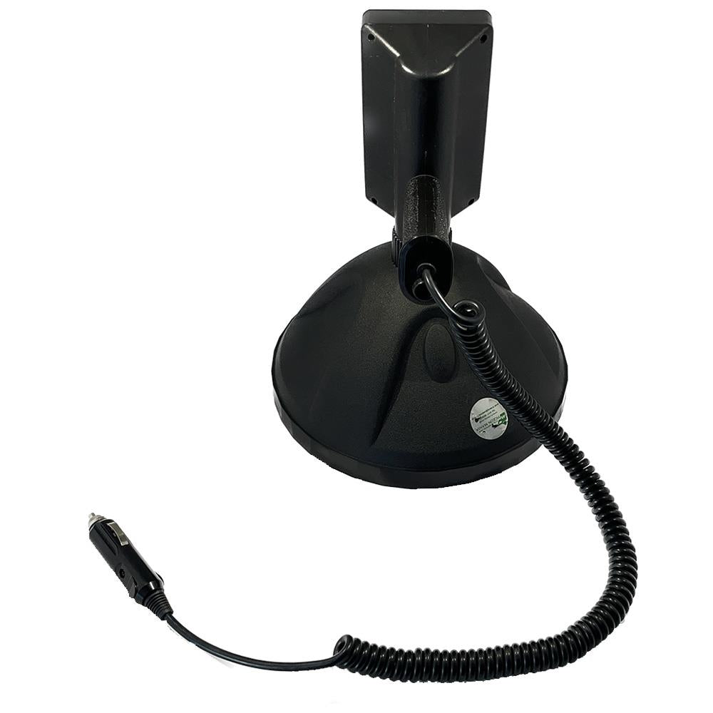 A1 DECOY LTD 240mm 12V hunting lamp with red filter, handheld flashlight for night hunting and outdoor activities.