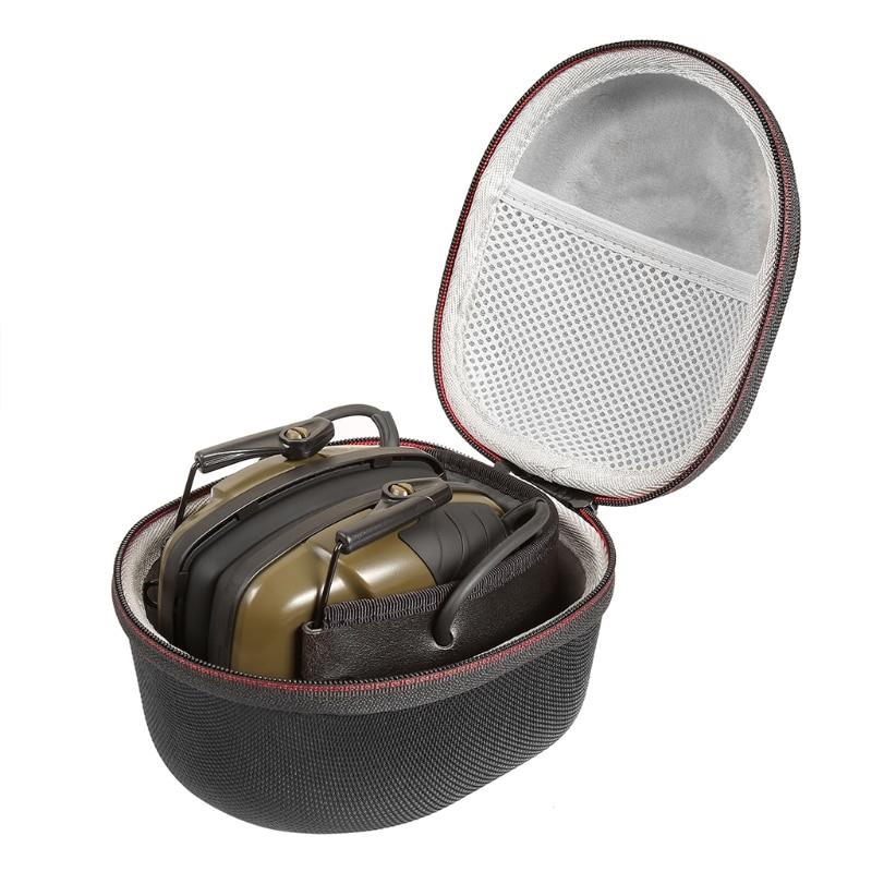 Green Impact Sport ear defenders with carry case by AliExpress, noise-canceling ear protection for safety and comfort