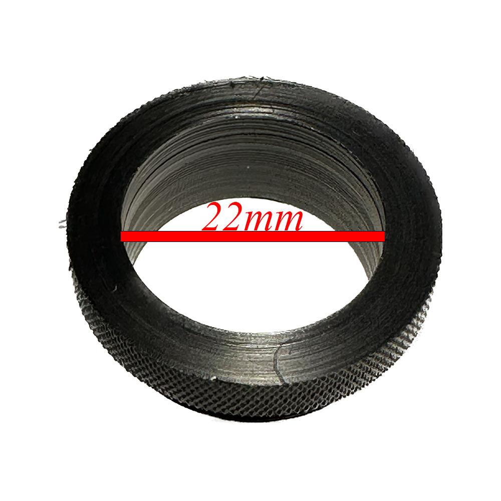 DPT plastic barrel protector, 22mm diameter, designed to safeguard barrels from damage with durable plastic construction.