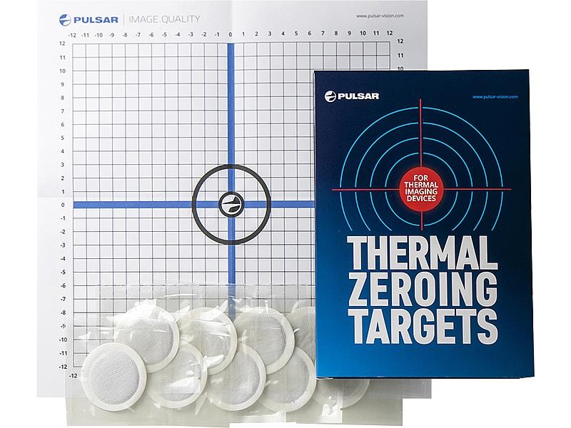 PULSAR THERMAL ZEROING TARGET WITH HEAT PAD