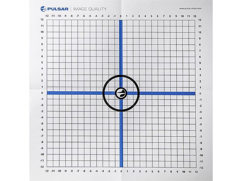 PULSAR THERMAL ZEROING TARGET WITH HEAT PAD
