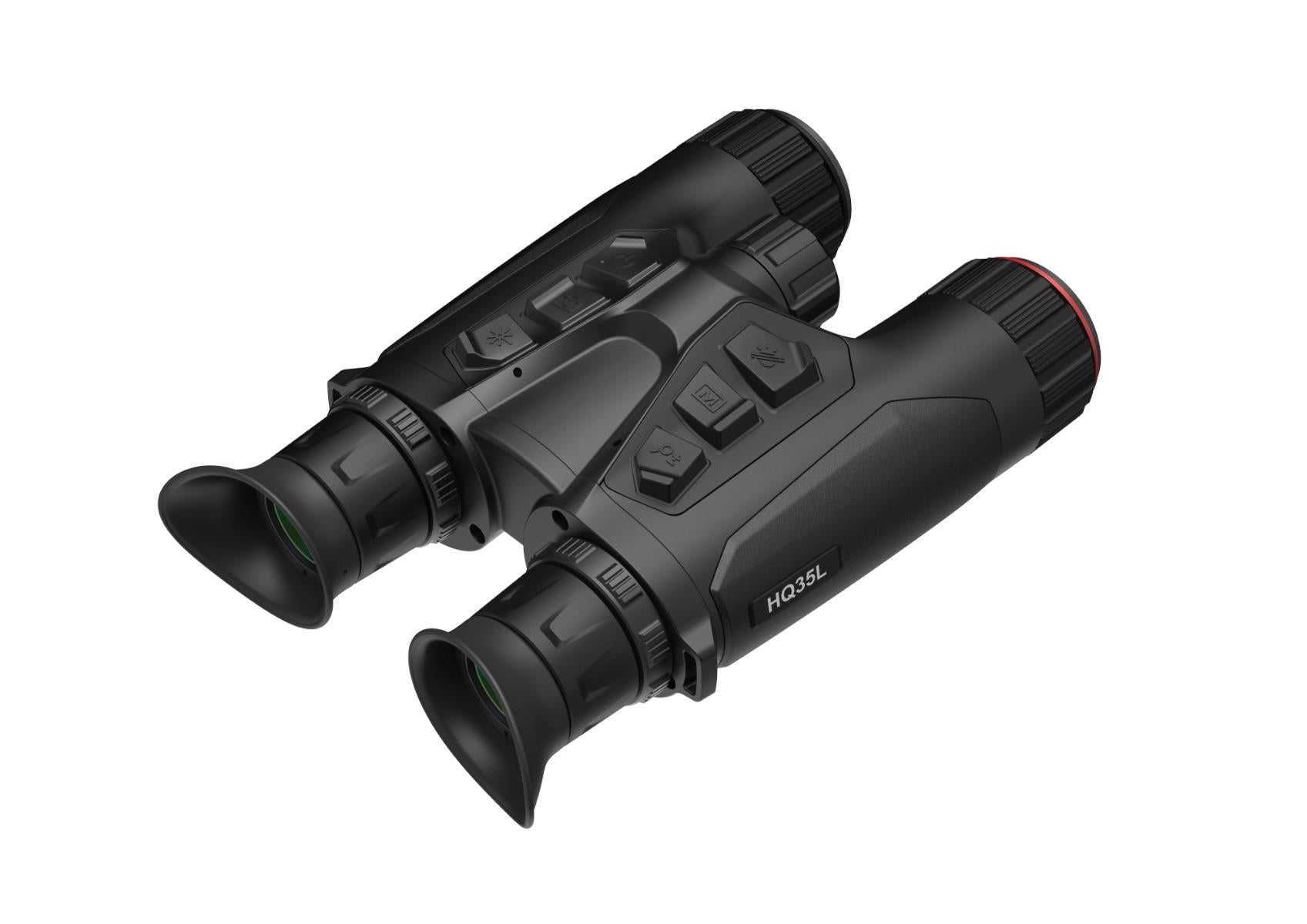 ELITE HIKMICRO HABROK Pro 35mm multi-spectrum binoculars with laser rangefinder for night vision and wildlife observation.