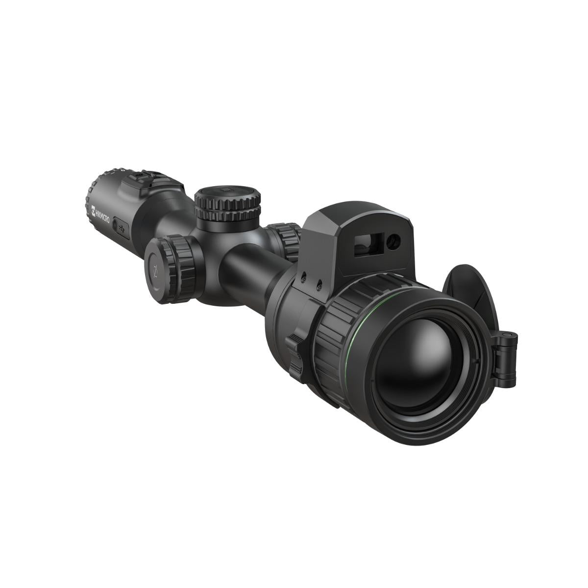 ELITE HIKMICRO Alpex A50EL 4K LRF digital day and night scope with free mount, featuring high-resolution optics and laser rangefinder.
