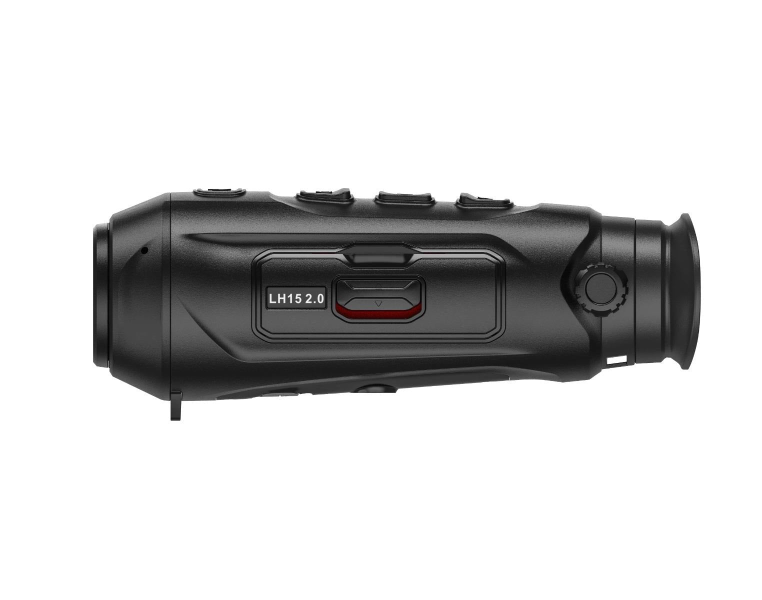 ELITE HIKMicro Lynx Pro 2.0 15mm thermal monocular with smart night vision capabilities, used for outdoor and wildlife observation.