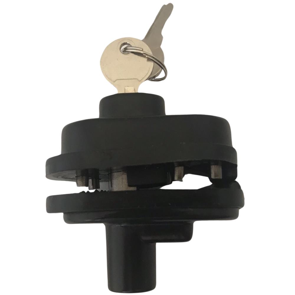 Simon key trigger lock securing a rifle, shotgun, air rifle, and pistol for safety and theft prevention.