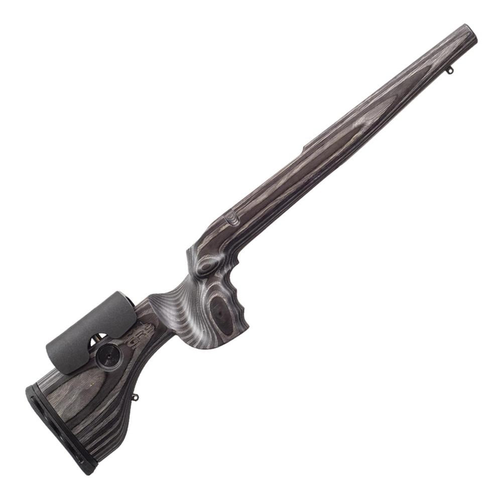 SPORTSMAN GRS Hunter Light stock for Blaser R8 rifle with Nordic Wolf finish, showcasing ergonomic design and high-quality craftsmanship.