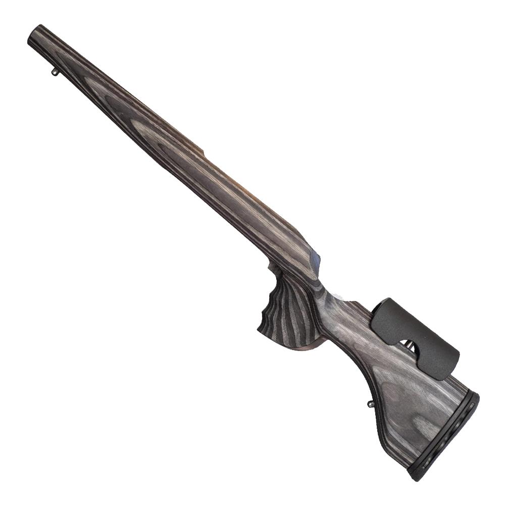 SPORTSMAN GRS Hunter Light Stock for Blaser R8 Professional Nordic Wolf rifle, showing the wooden finish and ergonomic design.