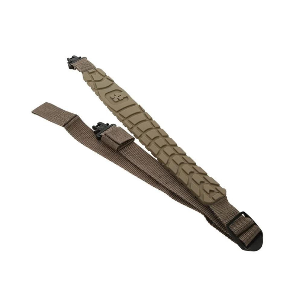 Black Caldwell Max Grip Slim Sling by SPORTSMAN, featuring sleek design with adjustable straps for comfortable firearm carrying.