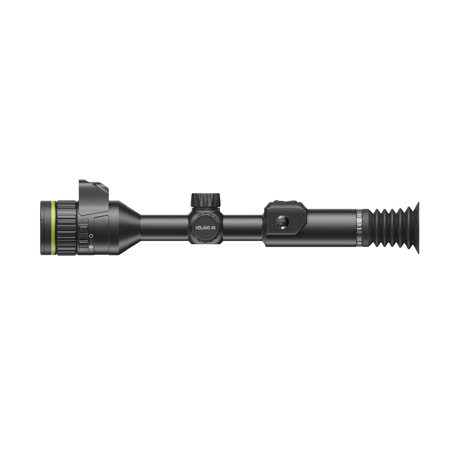 TJACKS Pixfra Volans V850 LRF 4K night vision rifle scope with adjustable focus and illuminated reticle for hunting and tactical use