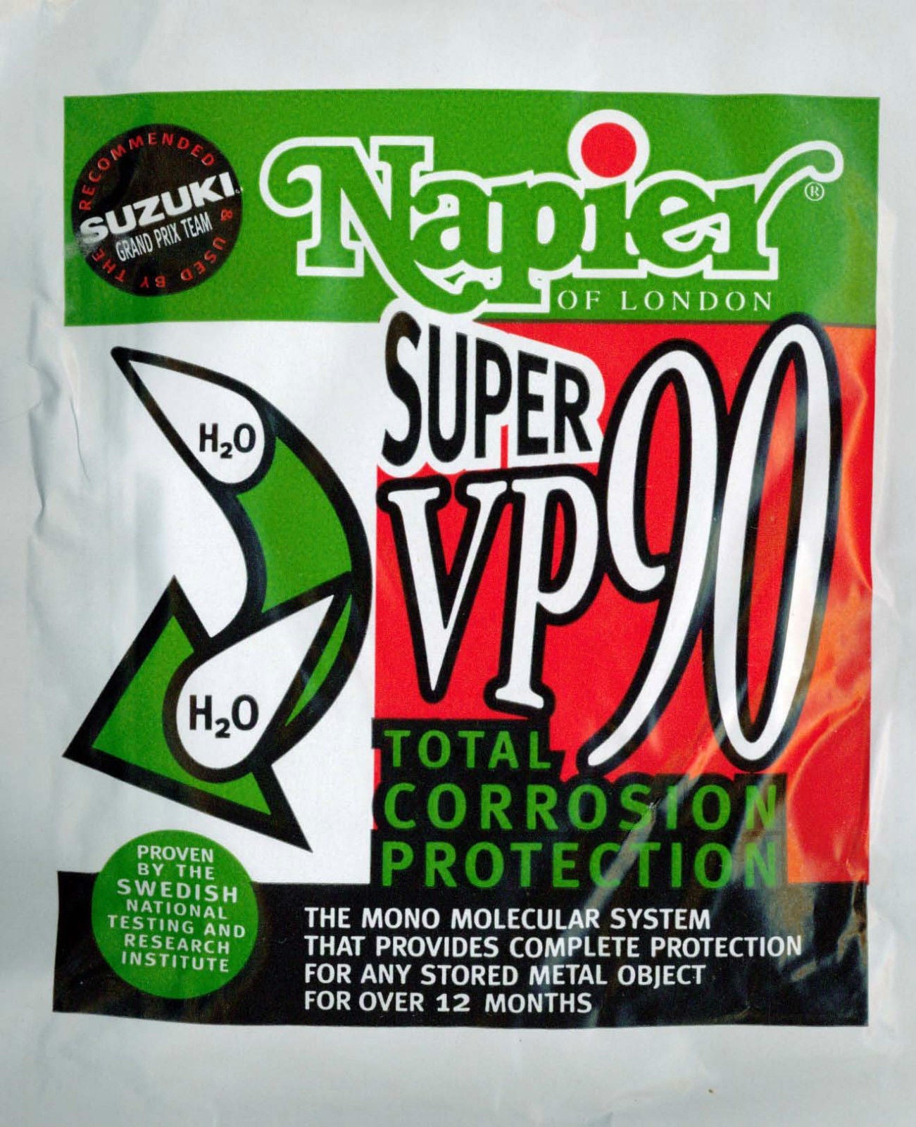 NAPIER CORROSION INHIBITOR VP90 SACHET X 2