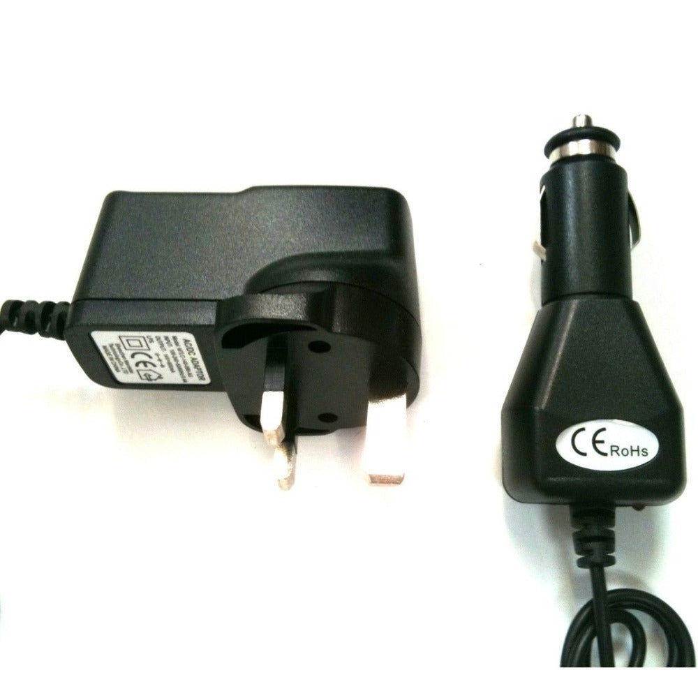 Monica battery kit featuring rechargeable batteries and charging accessories for electronic devices.