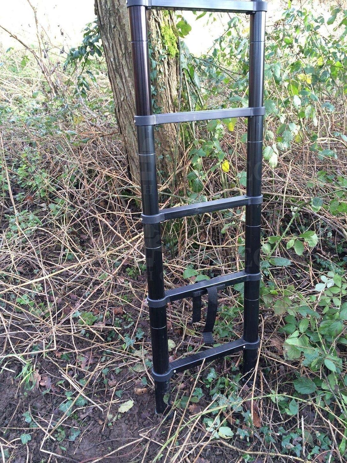 ECHO telescopic high seat showing adjustable height and sturdy frame, ideal for comfortable seating and support.