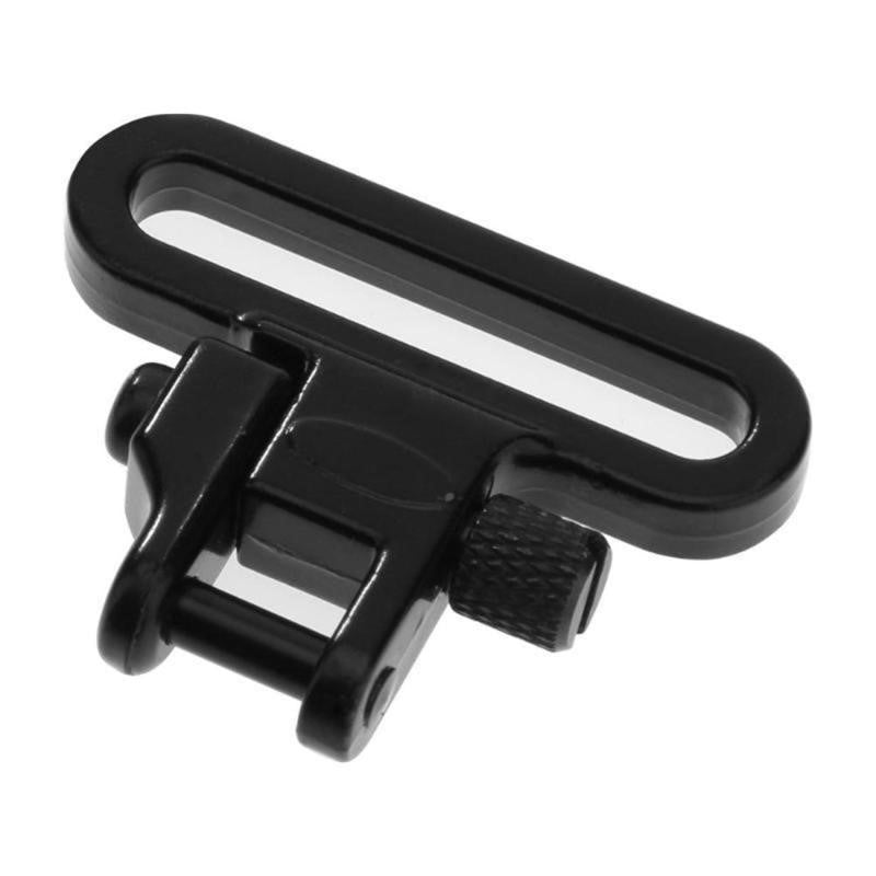 1-inch tactical rifle sling swivels mount attachment, durable metal hardware for secure firearm sling connection.