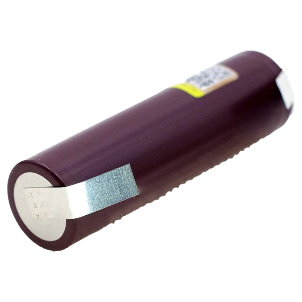 AliExpress 18650 lamp battery showing cylindrical rechargeable lithium-ion cell used for lighting devices