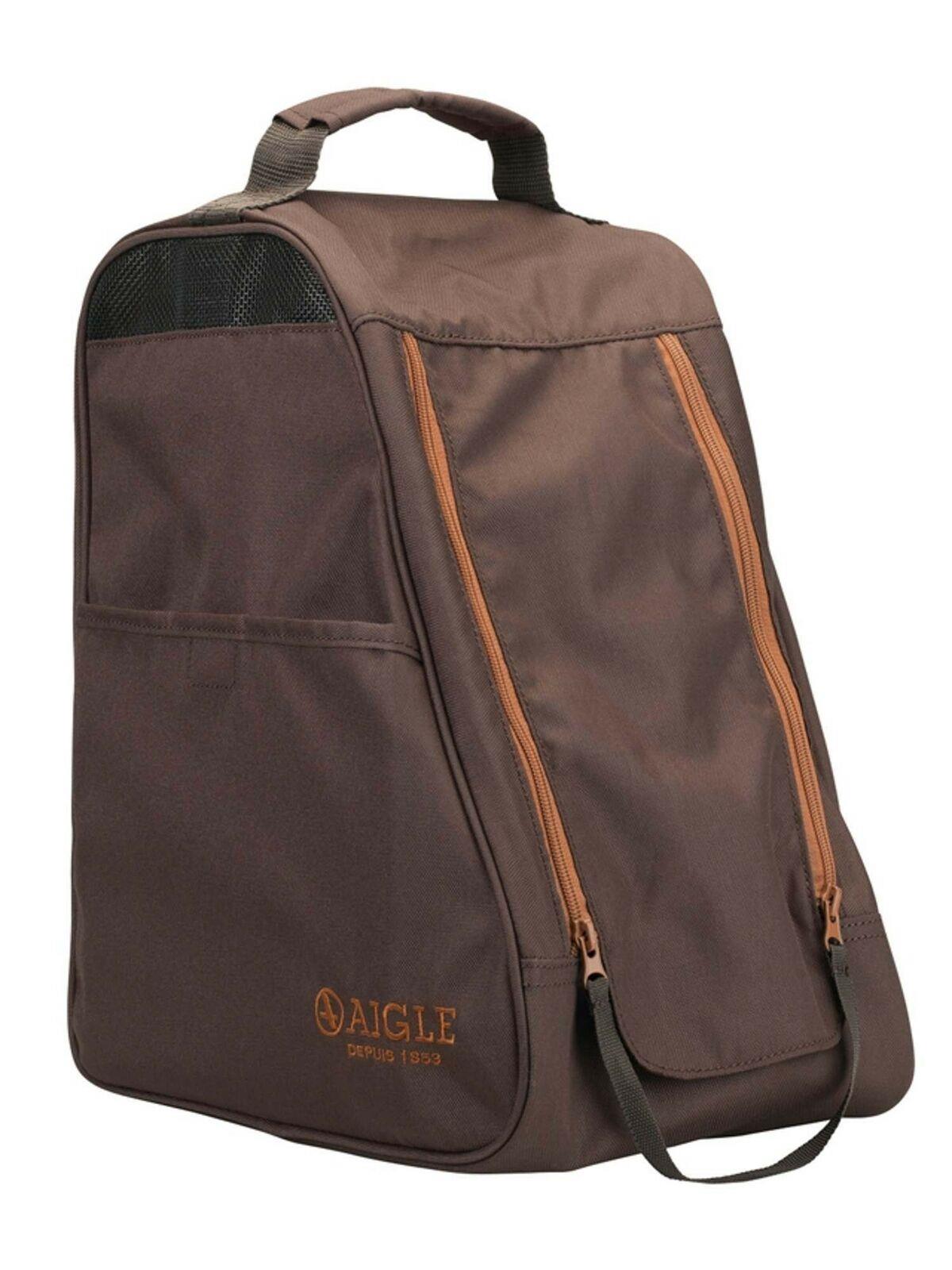 Rothery Aigle ankle boot bag in black with adjustable shoulder strap and compact design for easy carry and storage.