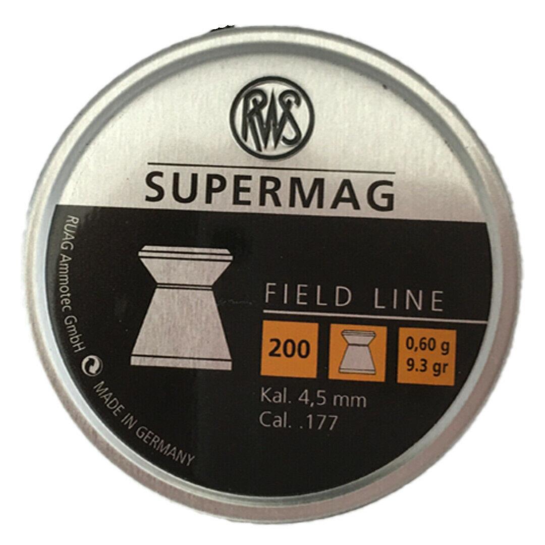 3 TINS SUPERMAG PELLETS RWS 177 CALIBRE