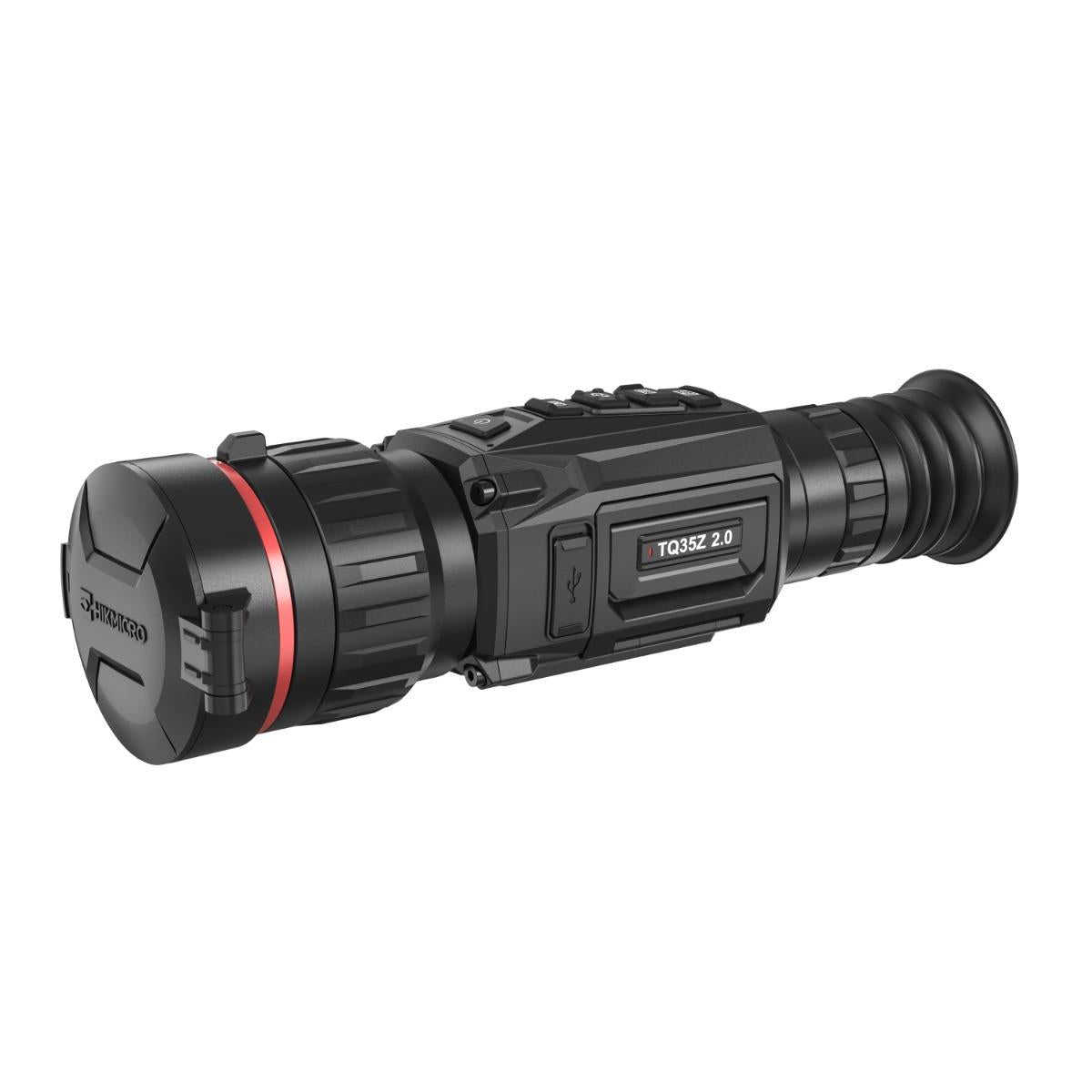 ELITE HIKMICRO Thunder Pro Zoom 2.0 rifle scope with 35mm-60mm lens for precision targeting and night vision.