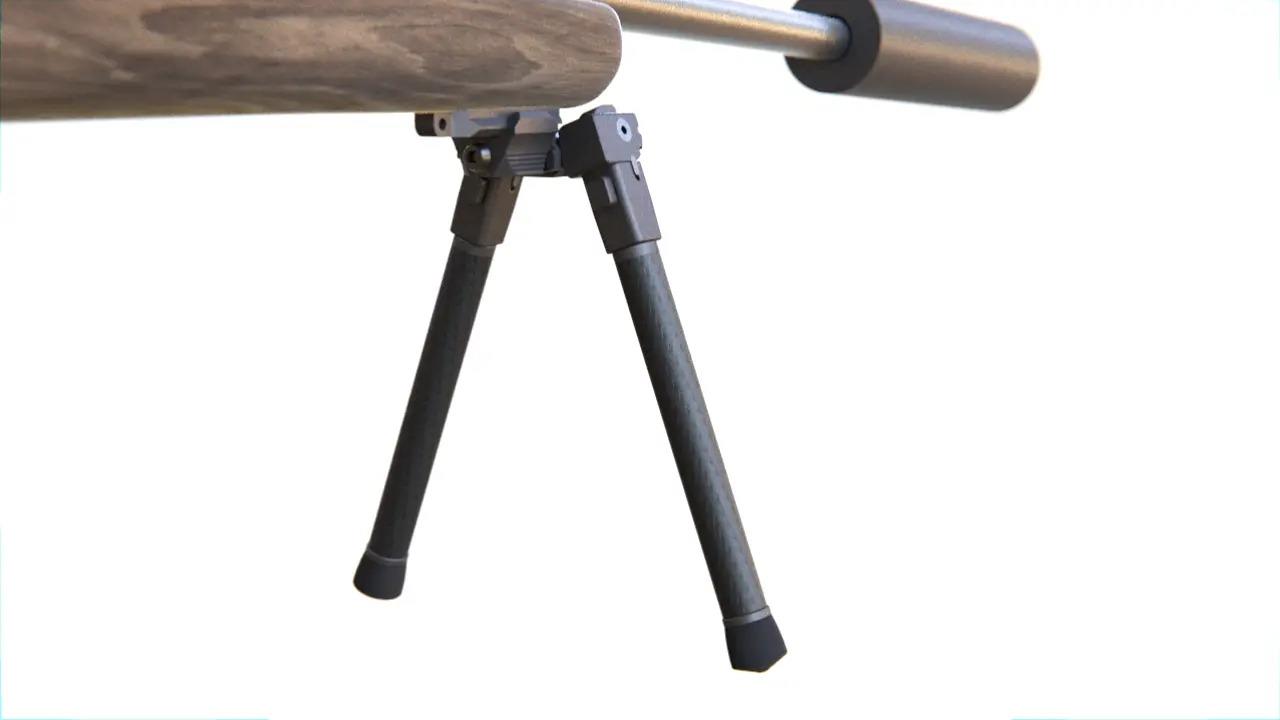 NorneHunt Bipod Carbon Fibre Quick Detach