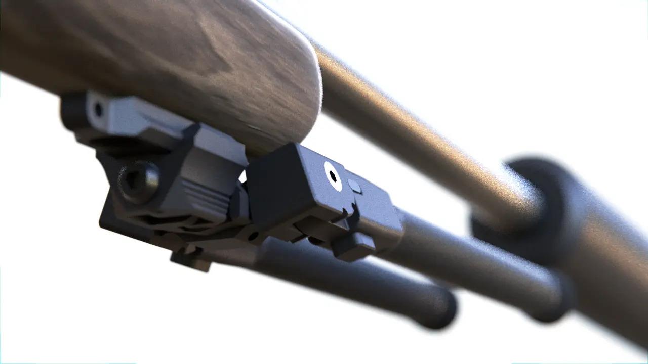 NorneHunt Bipod Carbon Fibre Quick Detach