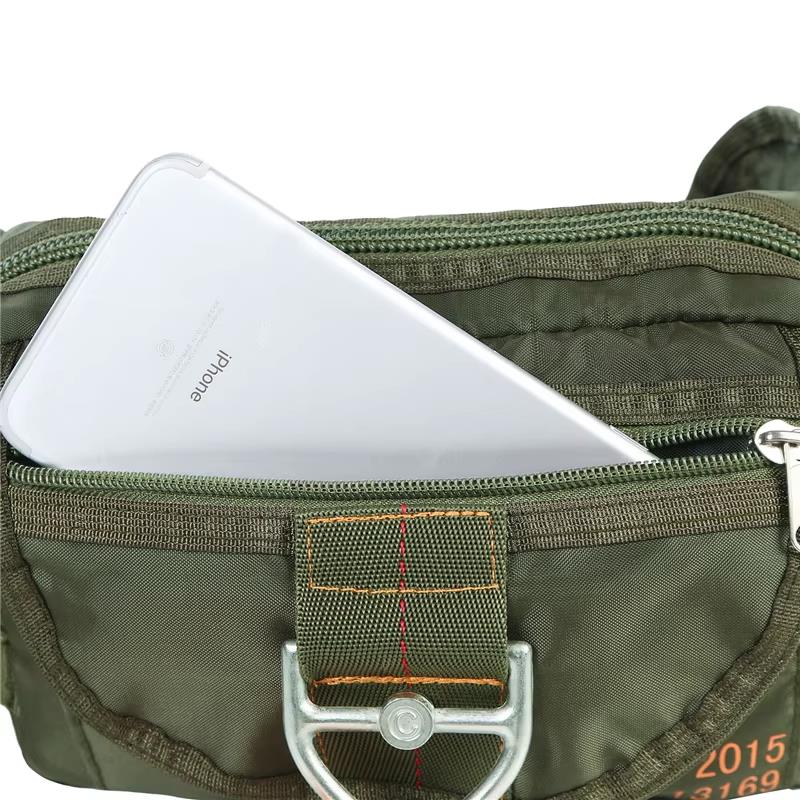 Tactical waist pack by ALIEXPRESS featuring multiple compartments and adjustable straps, designed for outdoor and everyday use.